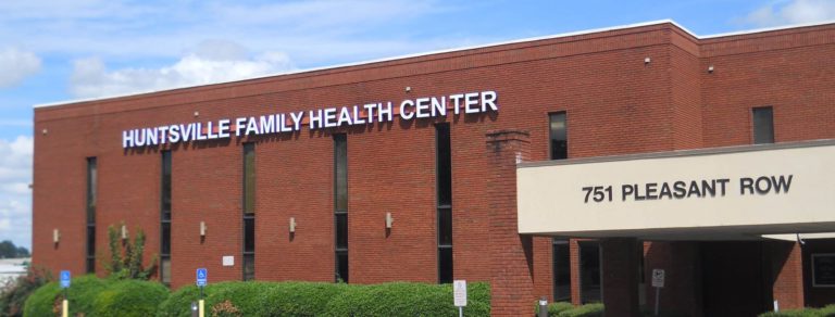 Building of Huntsville Family Health Center with address 751 Pleasnt Row